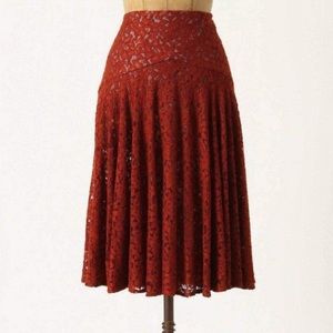 Anthropologie Moulinette Souer Nolana Skirt size 6